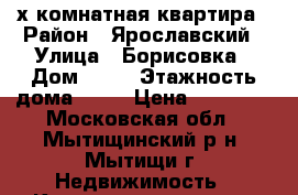 2-х комнатная квартира › Район ­ Ярославский › Улица ­ Борисовка › Дом ­ 28 › Этажность дома ­ 17 › Цена ­ 29 000 - Московская обл., Мытищинский р-н, Мытищи г. Недвижимость » Квартиры аренда   . Московская обл.